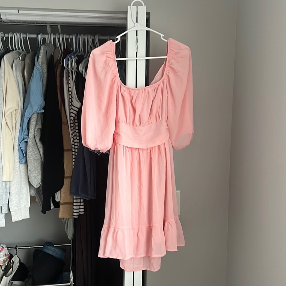 Eras Tour Amazon Lover Era Pink Flowy Dress, NWOT